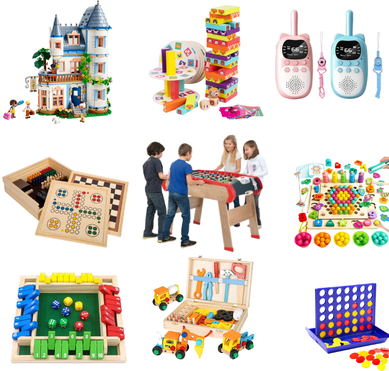 Jouets et jeux de société